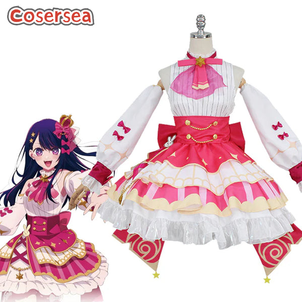 Oshi No Ko Ai Hoshino Performance Dress Cosplay Costume