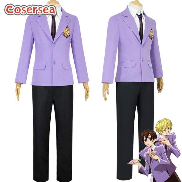 Ouran High School Host Club Fujioka Haruhi Cosplay Costume