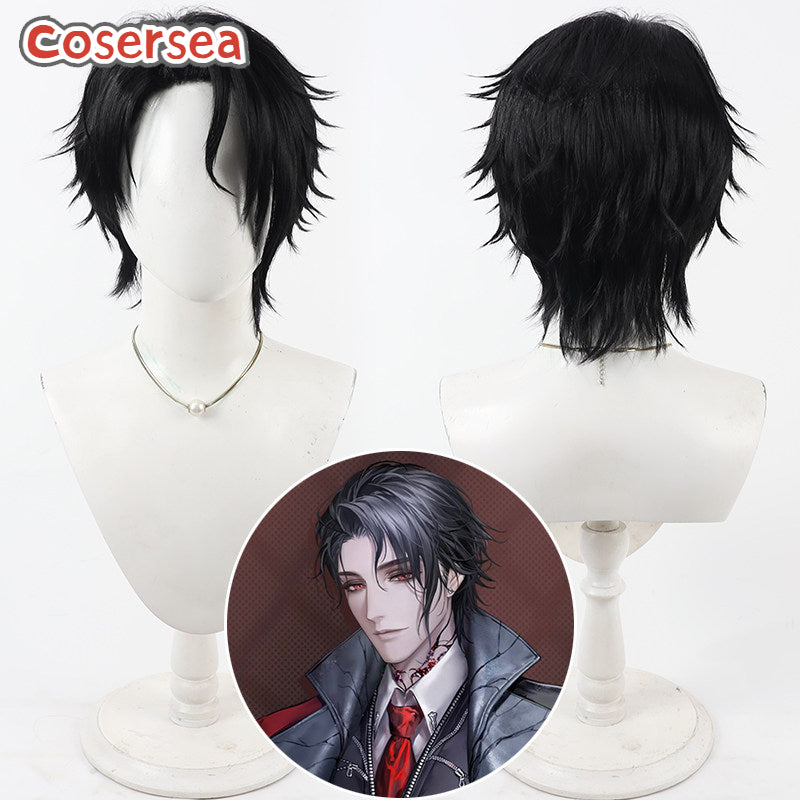 Cosersea Path to Nowhere Rust 30cm Short Black Men Cosplay Wigs – coserseas
