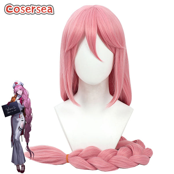 Path to Nowhere Anne 120cm Pink Braided Cosplay Wigs