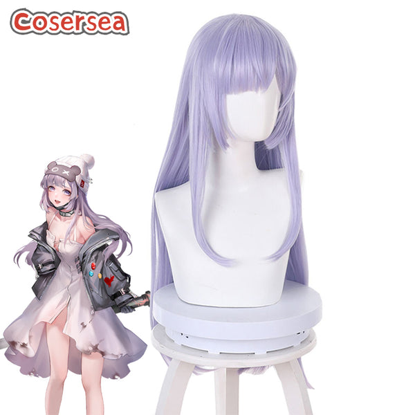 Path to Nowhere Hella 80cm Mixed Light Purple Cosplay Wigs