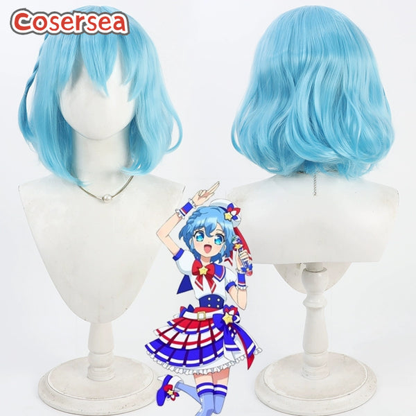 Pretty Rhythm Dorothy West 30cm Light Blue Bobo Cosplay Wigs