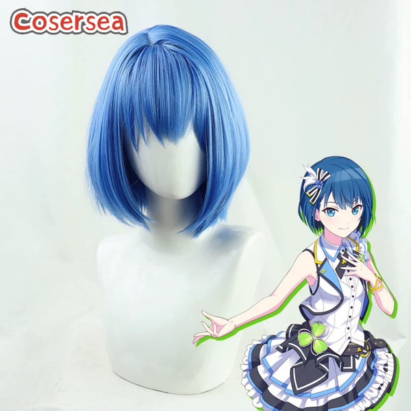 Project SEKAI Kiritani Haruka 30cm Short Blue Cosplay Wigs