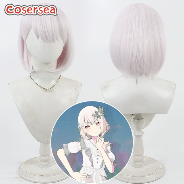 Project Sekai Colorful Stage feat. Akiyama Mizuki 30cm Light Pink Cosplay Wigs