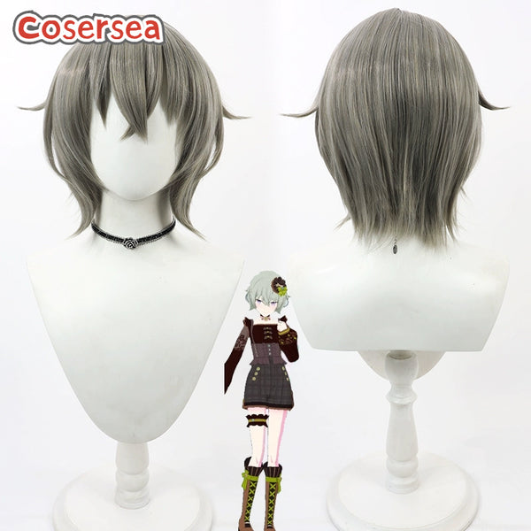 Project Sekai: Colorful Stage feat. Kusanagi Nene 30cm Gray Cosplay Wigs
