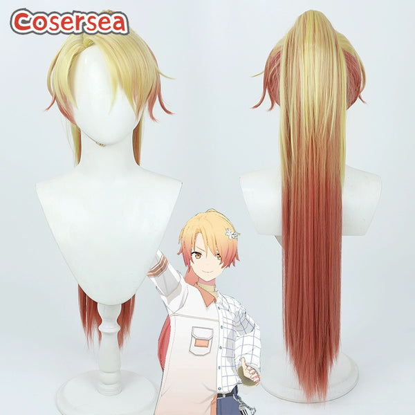 Project Sekai Colorful Stage feat. Tenma Tsukasa 95cm Ponytail Cosplay Wigs
