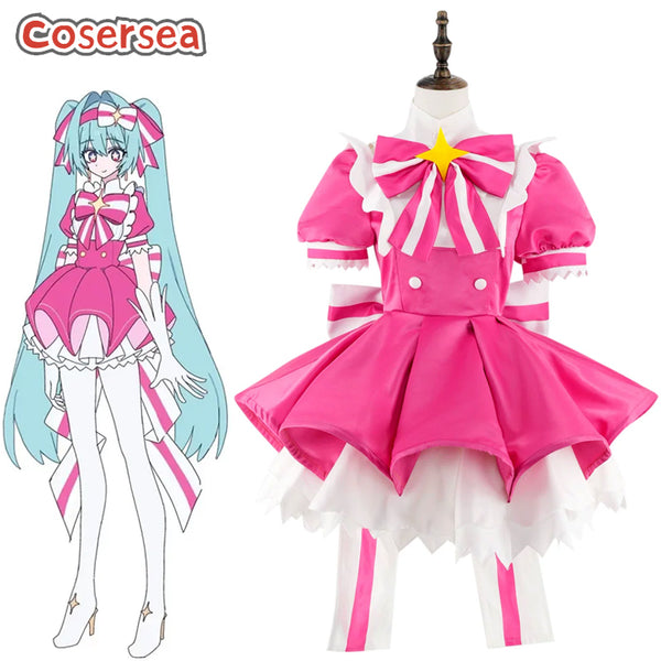 Cosersea Project Sekai Miku Instant Reincarnation Halloween Dress Cosplay Costume