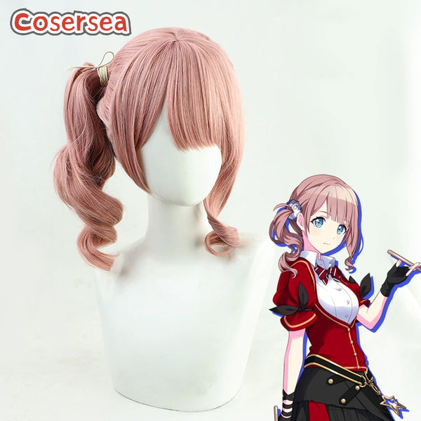 Cosersea Project Sekai: Colorful Stage feat. Mochizuki Honami Pink Cosplay Wigs