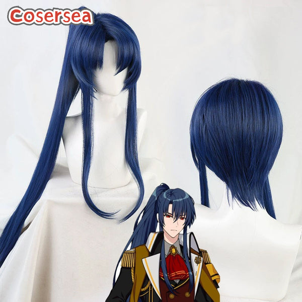Promise of Wizard Oz 100cm Blue Ponytail Cosplay Wigs