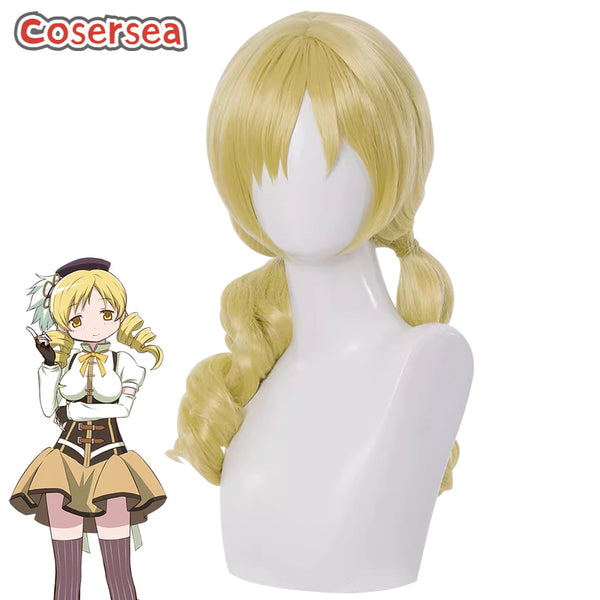 Puella Magi Madoka Magica Tomoe Mami Cosplay Wigs