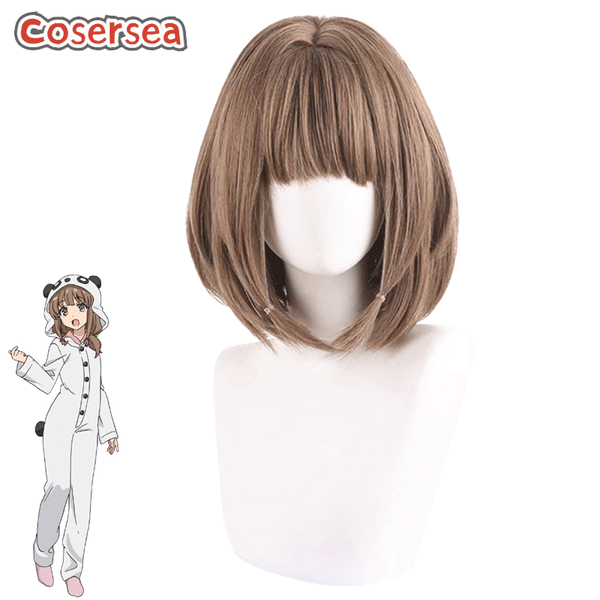 Rascal Does Not Dream Kaede Azusagawa Cosplay Wigs