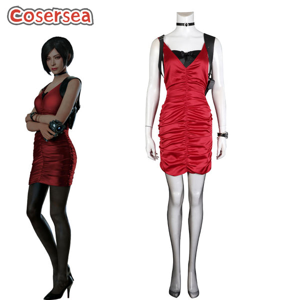 Resident Evil 4 Remake Ada Wong Stunning Cosplay Costume