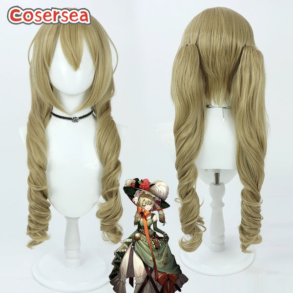 Reverse: 1999 Sotheby 74cm Brown Ponytail Cosplay Wigs