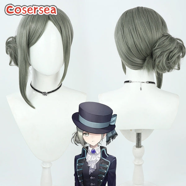 Reverse: 1999 Vertin 41cm Long Dark Gray Cosplay Wigs