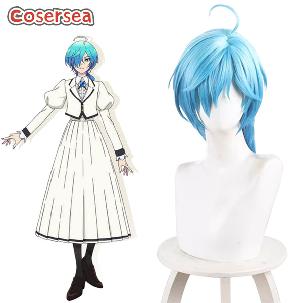 Rock Is a Lady's Modesty Tina Isemi 60cm Light Blue Cosplay Wigs