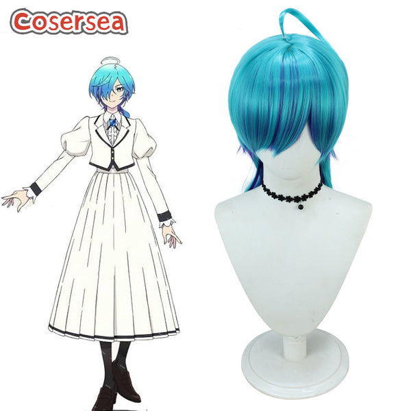 Cosersea Rock Is a Lady's Modesty Tina Isemi 60cm Light Blue Mixed Cosplay Wigs