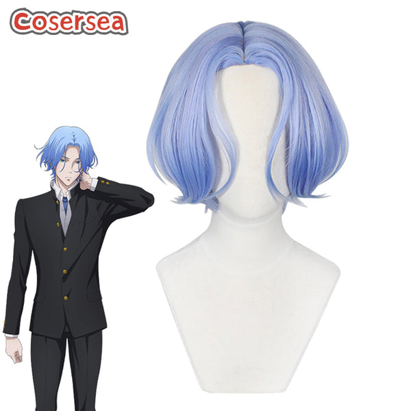 SK8 The Infinity Hasegawa Langa Light Blue Cosplay Wigs
