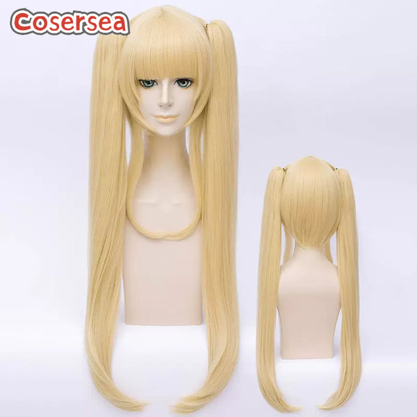 Saenai Heroine no Sodatekata Eriri Spencer Sawamura 80cm Blonde Ponytail Cosplay Wigs