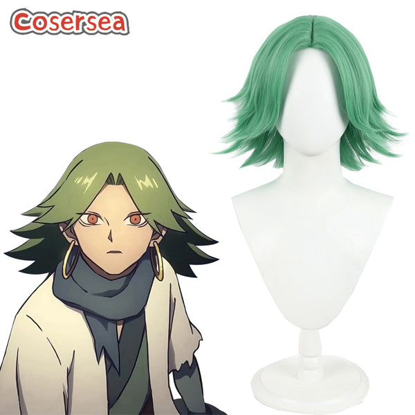 Scissor Seven Redtooth 38cm Short Green Cosplay Wigs
