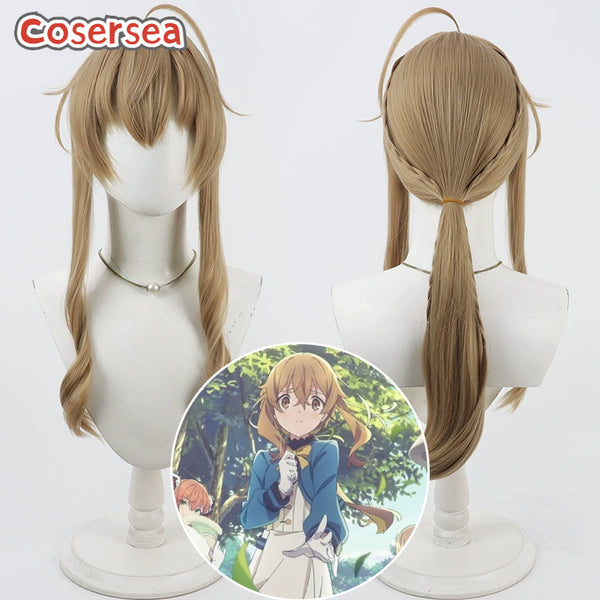 Cosersea Secrets of the Silent Witch Monica Everett 70cm Brown Cosplay Wigs