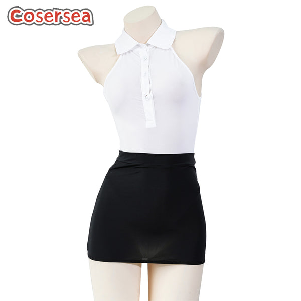 Sexy Lingerie OL Secretary Uniform Pajamas Teacher's Nightgown