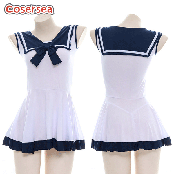 Sexy Sailor Nightdress Student Bow JK Uniform Cute Pajamas