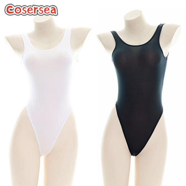 Sexy Semi-transparent One-piece Swimsuit Backless Underwear Pajamas