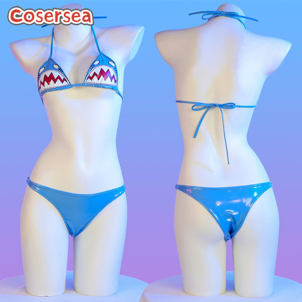 Shark Big Mouth Bikini Fun Game Underwear Sexy Spicy Girl Role-playing Pajamas