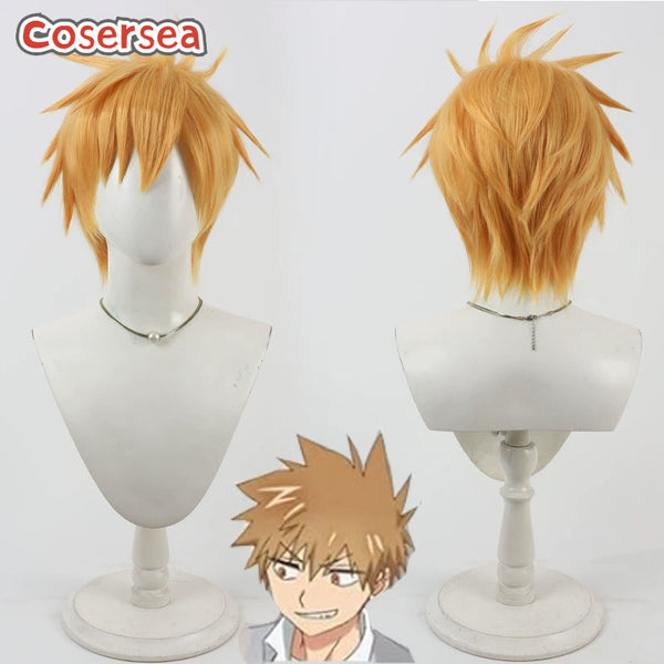 Cosersea Shikimori's Not Just a Cutie Yuuki Izumi 30cm Blonde Cosplay Wigs