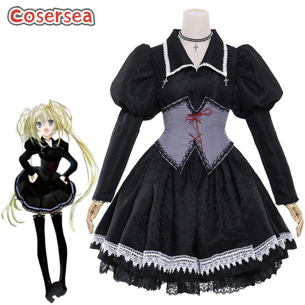 Shugo Chara Utau Tsukiyomi Women Dress Cosplay Costume
