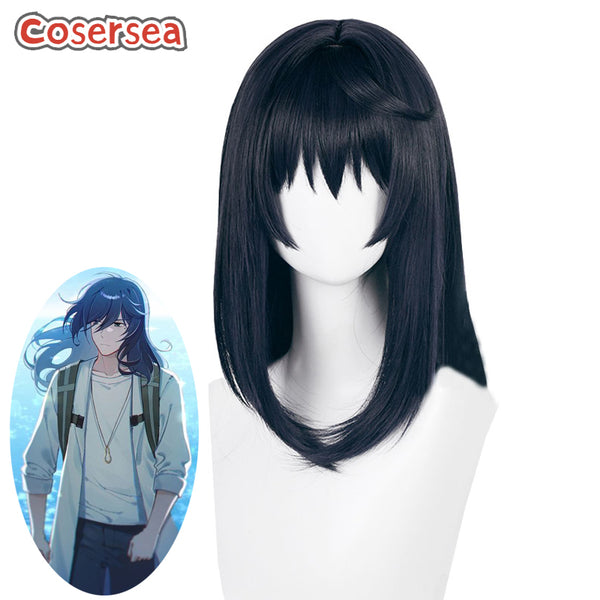 Suzume no Tojimari Munakata Sōta Black Blue Cosplay Wigs