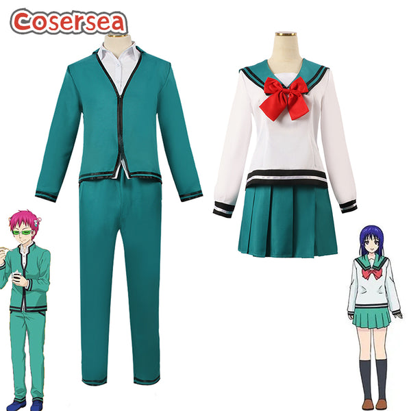 The Disastrous Life of Saiki K. Saiki Kusuo Teruhashi Kokomi Cosplay Costume