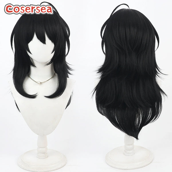 The Ensemble Stars Sakuma Rei 70cm Black Cosplay Wigs