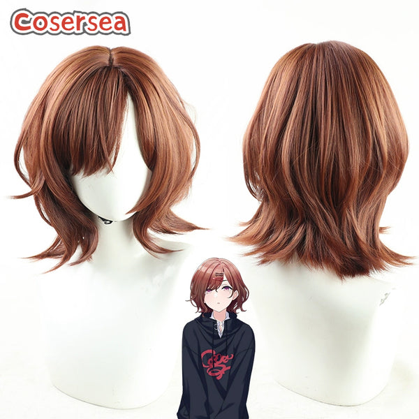 The Idolm@ster Shiny Colors Higuchi Madoka 35cm Brown Cosplay Wigs