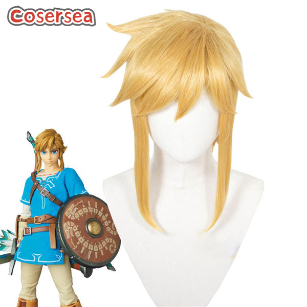 The Legend of Zelda Link 35cm Blonde Cosplay Wigs