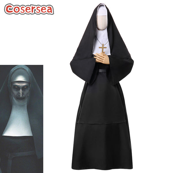 The Nun Cross Ghost Halloween The Conjuring Cosplay Costume