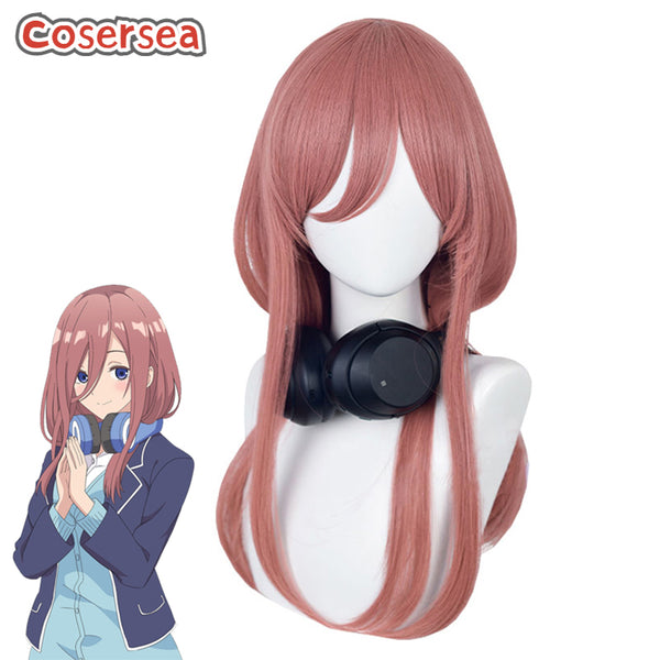 The Quintessential Quintuplets Miku Nakano Cosplay Wigs