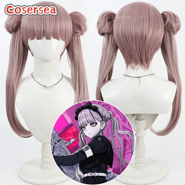Cosersea The Hundred Line: Last Defense Academy Kako Tsukumo 55cm Ponytail Cosplay Wigs