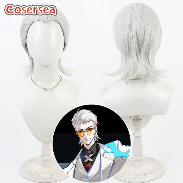 To Be Hero X 35cm Silver White Cosplay Wigs