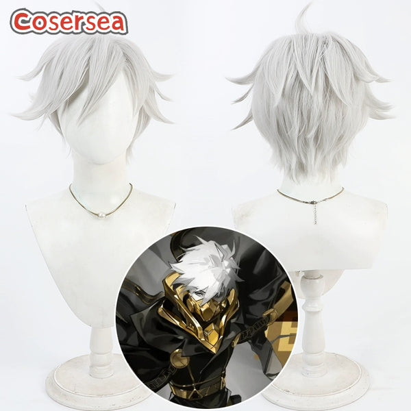 To Be Hero X Ghostblade 30cm Silver White Cosplay Wigs