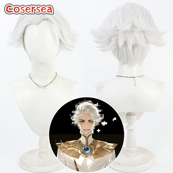 To Be Hero X Nice 30cm Silver White Cosplay Wigs
