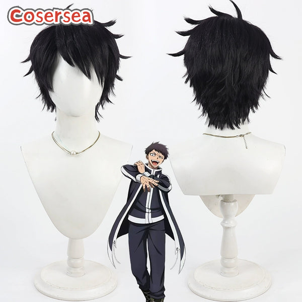 Cosersea Tougen Anki Ikari Yaoroshi 30cm Short Dark Brown Cosplay Wigs