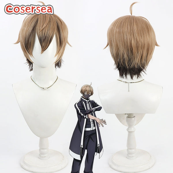 Cosersea Tougen Anki Jin Kougasaki 30cm Short Mixed Brown Cosplay Wigs