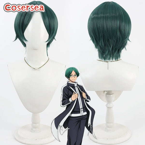 Cosersea Tougen Anki Juji Yusurube 30cm Short Green Cosplay Wigs