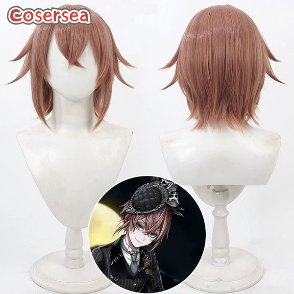 Twisted Wonderland Lilia Vanrouge 30cm Pink Cosplay Wigs