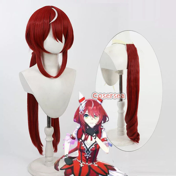 Cosersea Uma musume: Pretty Derby Win Variation 80cm Red Mixed White C ...
