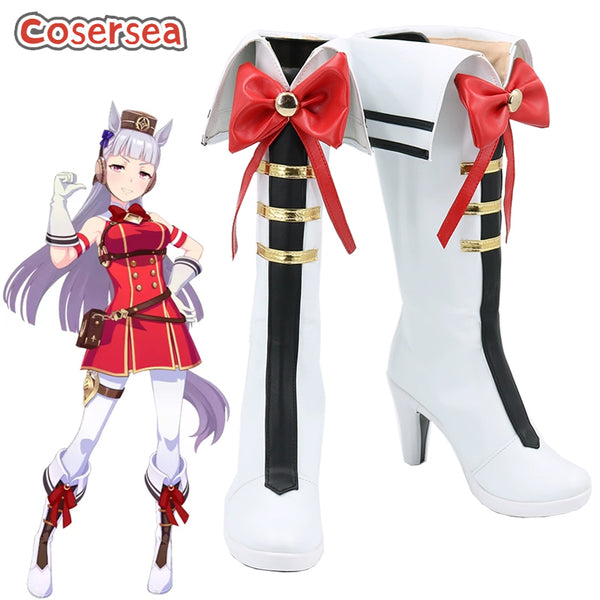 Cosersea Uma musume: Pretty Derby Gold Ship Cosplay Shoes Cosplay Boot