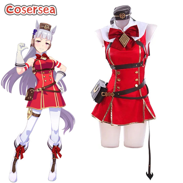 Cosersea Uma musume: Pretty Derby Gold Ship Treasure Academy Cosplay Costume