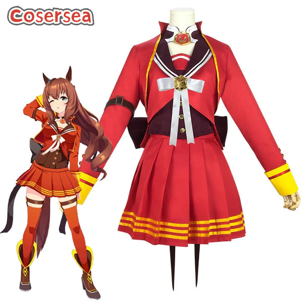 Cosersea Uma musume Pretty Derby Maruzensky Women Dress Cosplay Costume