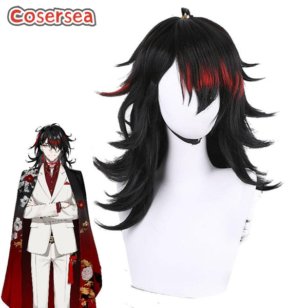 Virtual YouTuber LUXIEM Vox Akuma Cosplay Wigs
